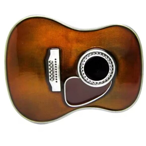 Accessories - Acoustic Guitar Headstock Belt Buckle #1481